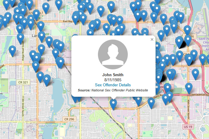 Sex Offender Map